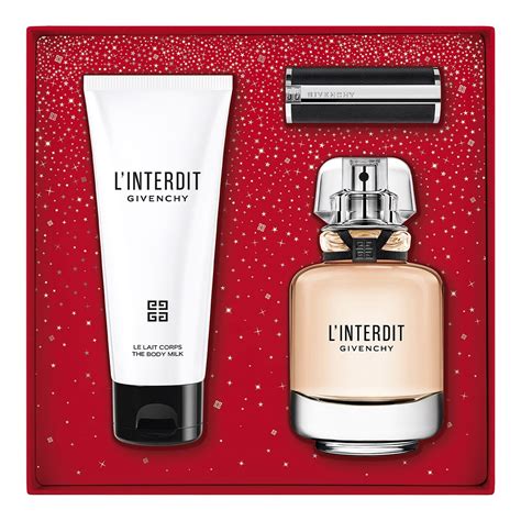 interdit de givenchy coffret|Givenchy interdit gloss.